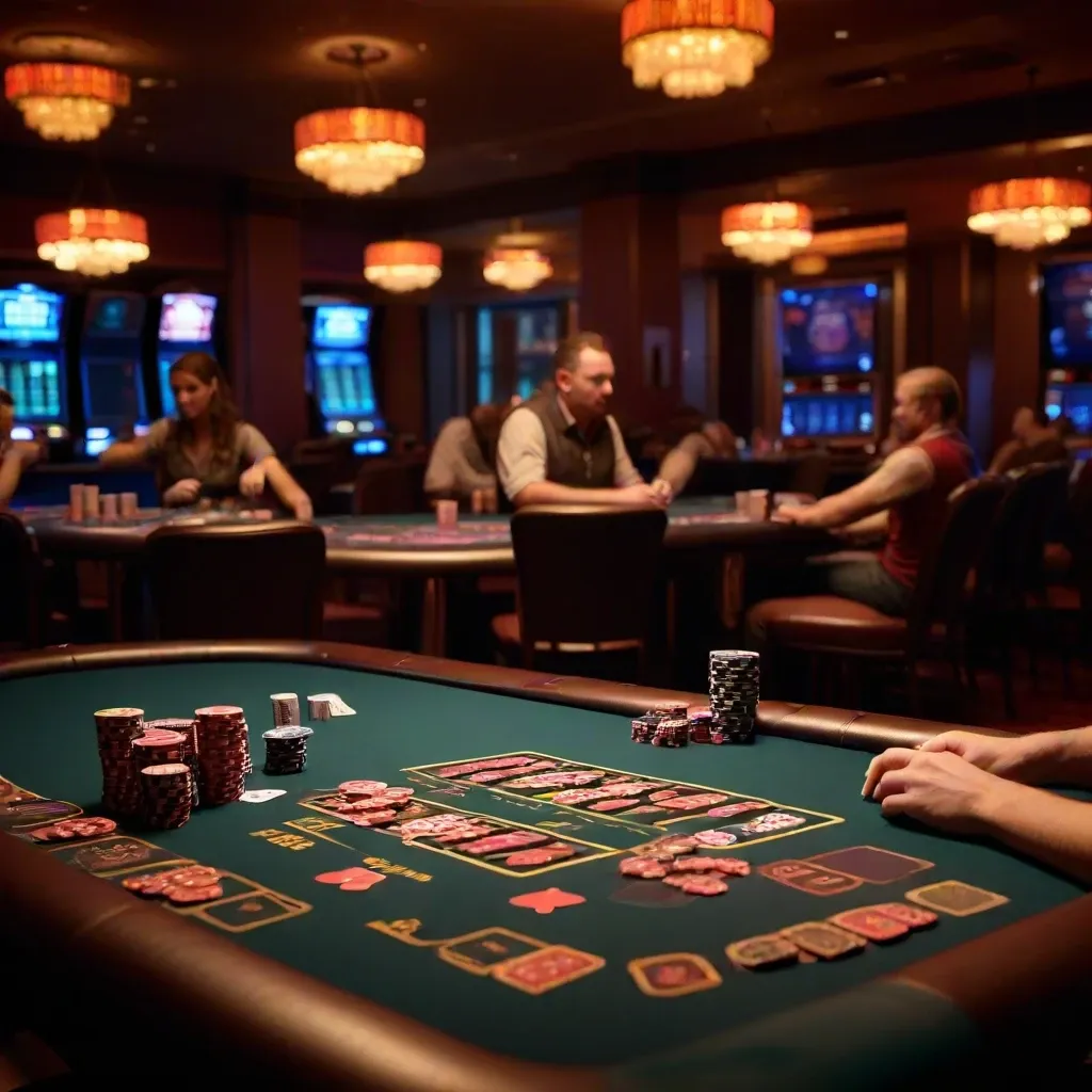 Strategic Poker Showdown